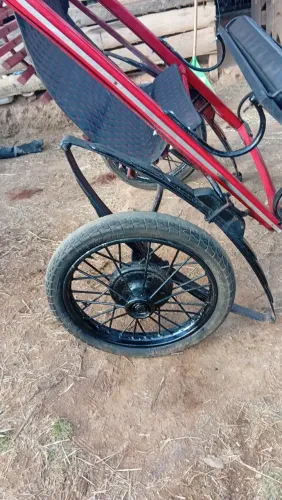 Vendo charrete reformada.tapecaria nova