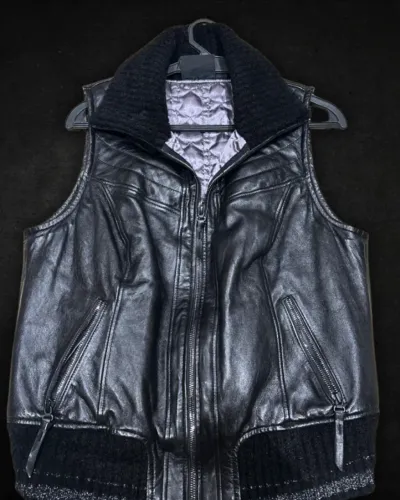 Colete Harley-Davidson® Feminino - Couro Legítimo