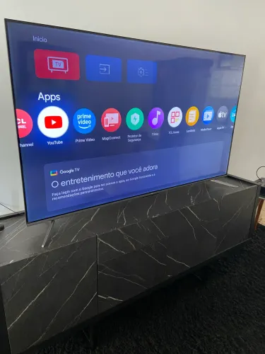(Pego TV menor) SMART TV 60 4K UHD Google TV