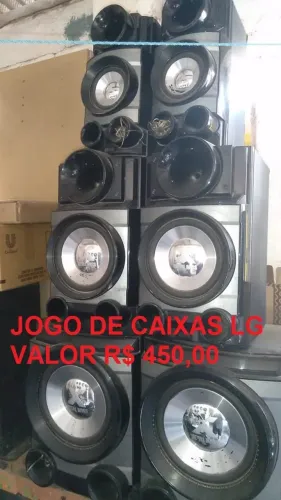 CAIXAS DE SOM LG, 6 CAIXAS