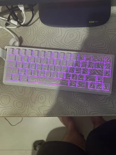 Teclado magnético  atack shark x68 He