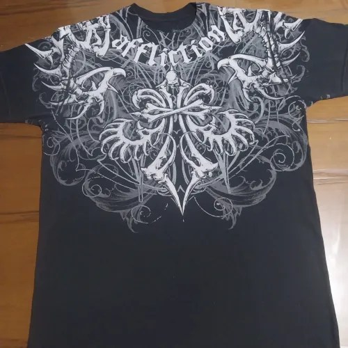 Affliction Skull Vintage tamanho M