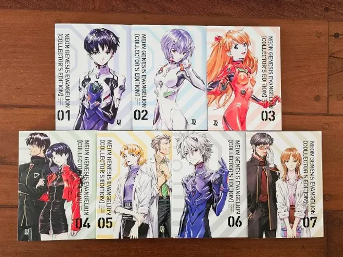 Neon Genesis Evangelion Collector's Edition ? Coleção Completa Vol. 1 ao 7 ? JBC