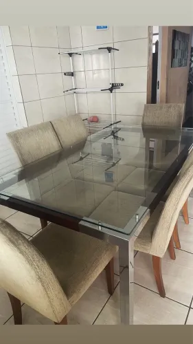 Mesa de vidro