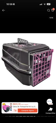 Caixa de Transporte Pet