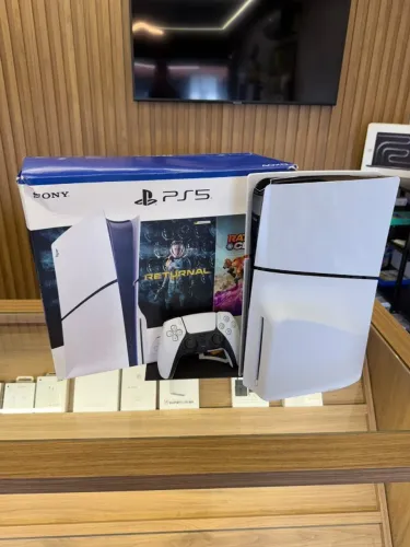 Ps5 Slim mídia física 1tb (Anápolis)