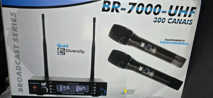 Microfone TSI BR 7000UHF