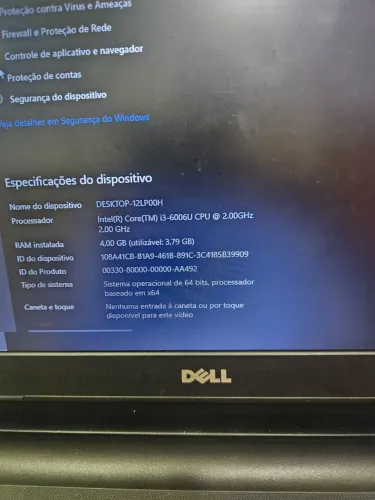 Notebook Dell Inspiron 14 i3