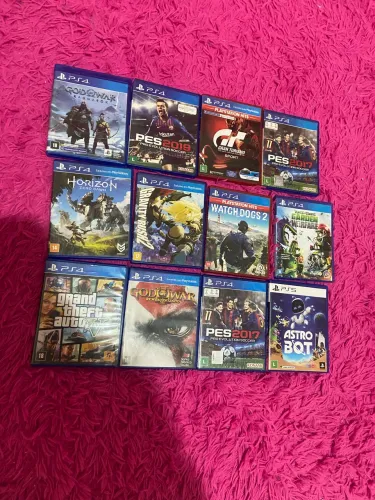 Lote jogos ps4/ps5