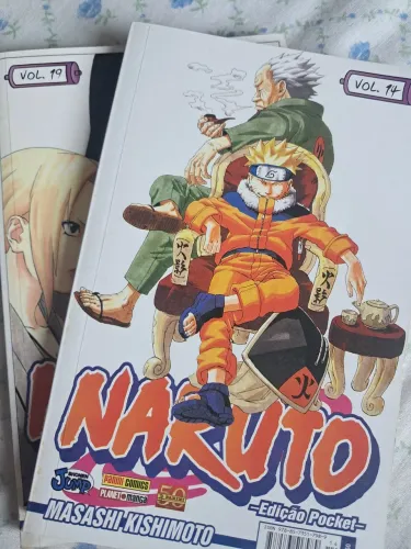 Mangá pocket, vol 14 e 19