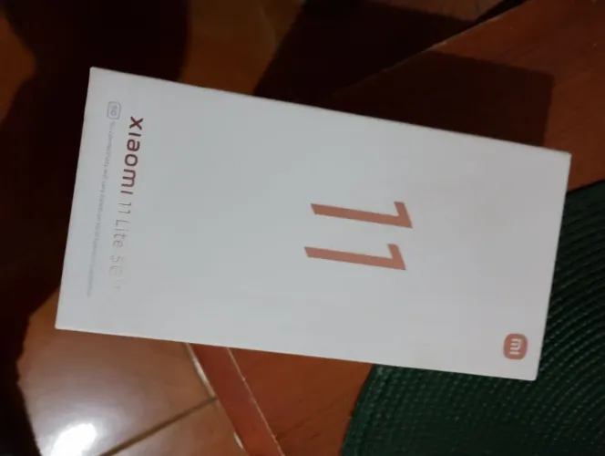 Caixa original+ carregador padrão europeu Xiaomi 11 lite