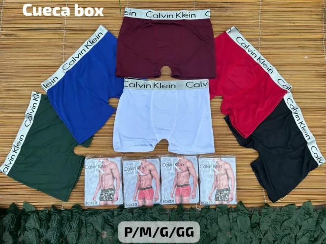 Kit 6 cuecas Box 
