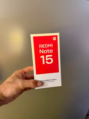 Redmi Note 15 6/128gb 4g Global Garanta o seu sem sair de casa.