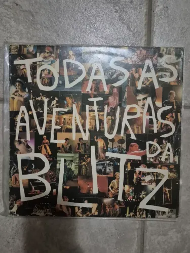 LP Todas as aventuras da Blitz, Vinil da banda Blitz