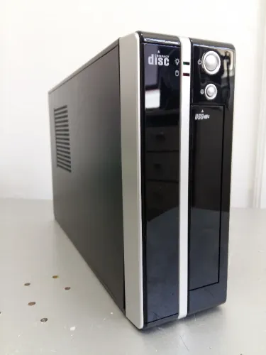 Gabinete mini ITX Preto c/ fonte ATX 150W