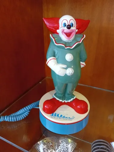 Antigo telefone palhaço bozó
