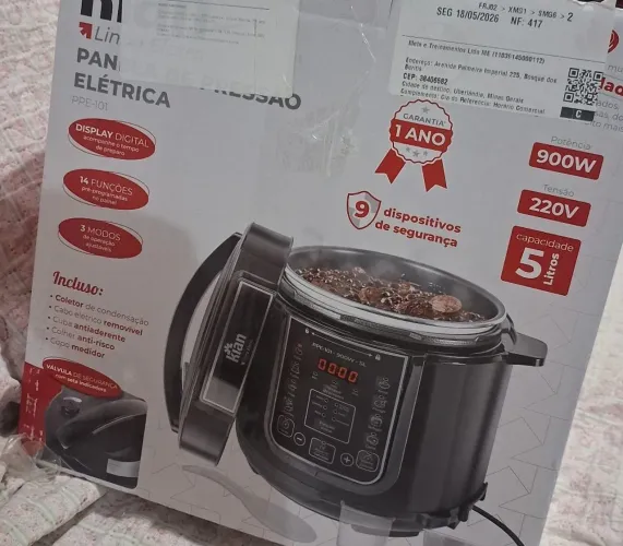 Panela elétrica de pressão nova
