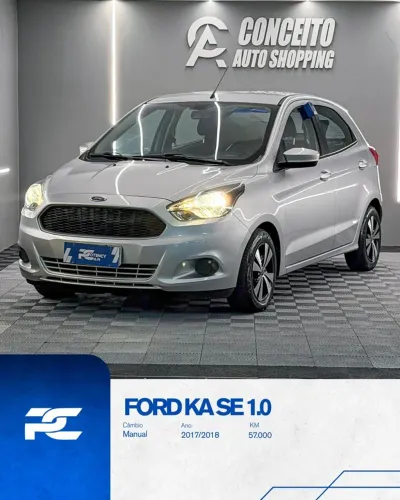 Ford KA 1.0 Se/se Plus Tivct Flex 5P 2018