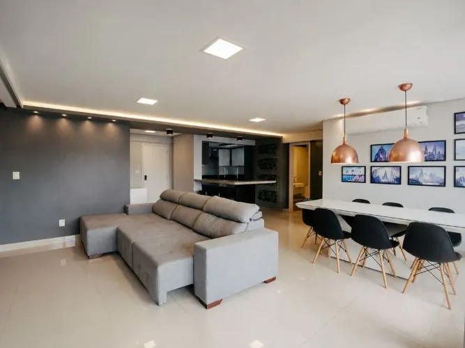 Apartamento mobiliado com 3 dormitórios à venda, 115 m² por R$ 1.190.000 - Setor Oeste - G