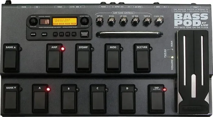 Pedaleira de baixo LINE 6 Bass Pod Live XT 