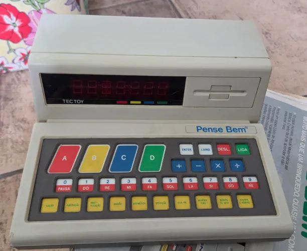 Pense Bem- Brinquedo anos 80 TecToy