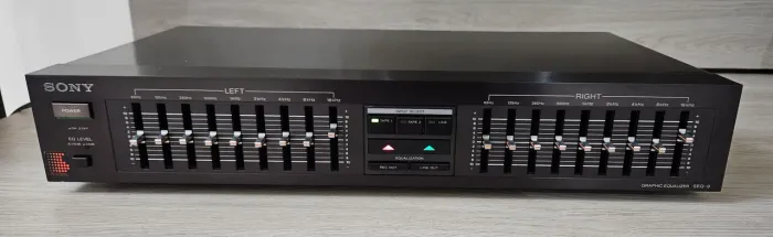 Equalizador Sony 9 Bandas Importado - Raro