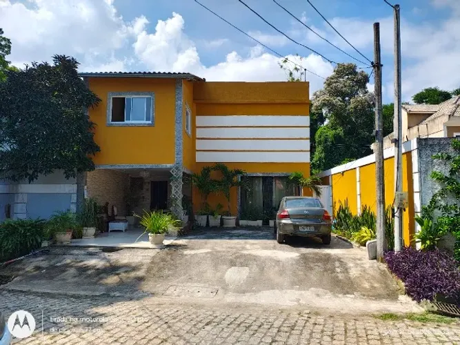 casa vargem grande 4 quartos (suítes) piscina mucuiba semi mobiliada condomínio fechado
