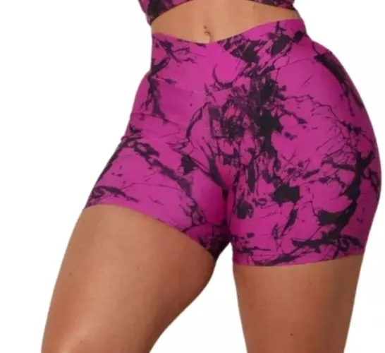 Short academia feminino