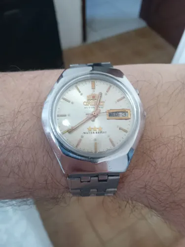 Relógio orient automático peixinho muito novo e raro