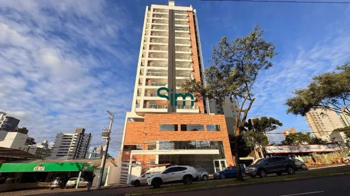 Sala comercial para aluguel no Centro de Chapecó 330m², porcelanato e 2 banheiros