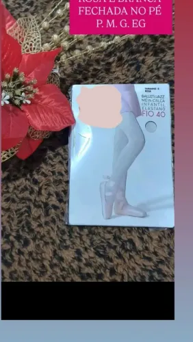 MEIA-CALÇA BALLET FIO 40 INFANTIL