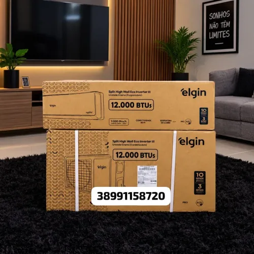 Ar condicionado 12k inverter com wi-fi integrado Novo Lacrado
