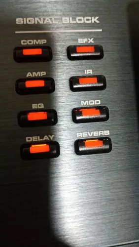 Pedaleira nux MG30 novas na caixa
