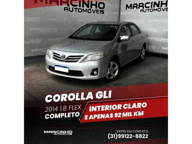 Toyota Corolla GLI 1.8 Flex 16V Aut. 2014