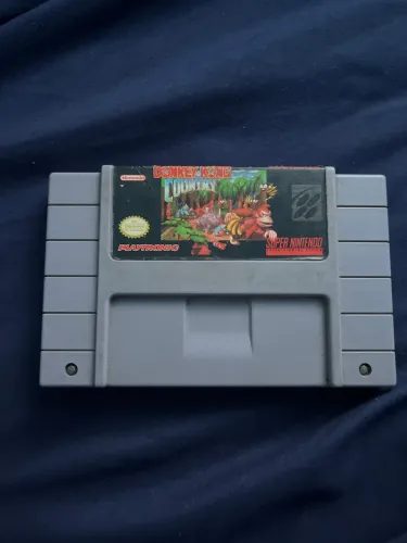 Fita Donkey Kong Country SNES Original