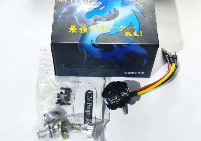 Motor Brushless Aeolian 2822 1200kv C/ Montante E Spinner