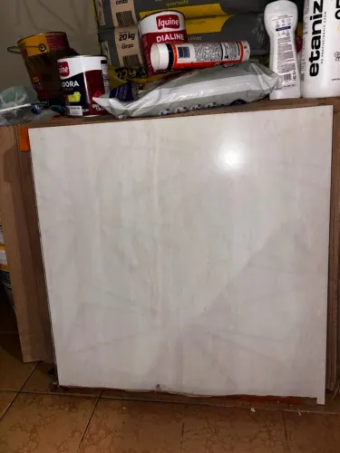 Kit para obra: 39m2 + 9 sacos de argamassa