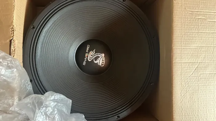 Vendo par de auto falantes 18 polegadas 1600 w