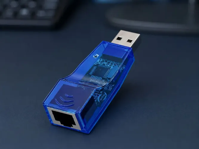 Adaptador de Rede USB para RJ45 Exbom
