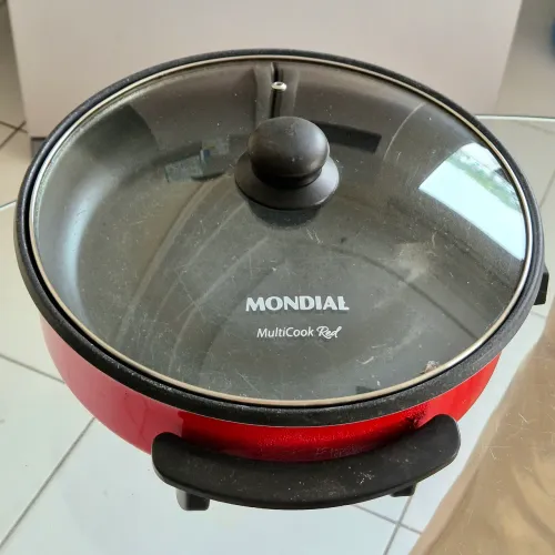 Panela Grill Elétrica para Arroz, Carne e Mais - Multicook Mondial
