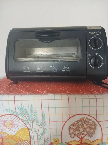 Forno Elétrico Vicini Compacto Funcionando