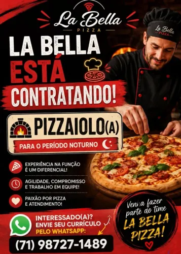 Vaga para Pizzaolo(a)