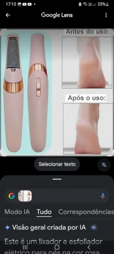 Lixa de Pé Elétrica Recarregável À Prova D'água - Pedicure Elétrica Prática e Eficiente   