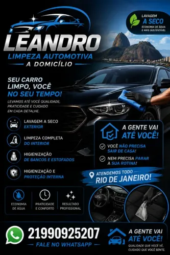 Limpeza Automotiva à domicílio