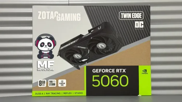 Placa de Vídeo RTX 5060 8GB Zotac Twin Edge - NOVA