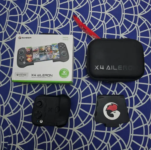Gamepad Gamesir X4 aileron + Suporte 3D