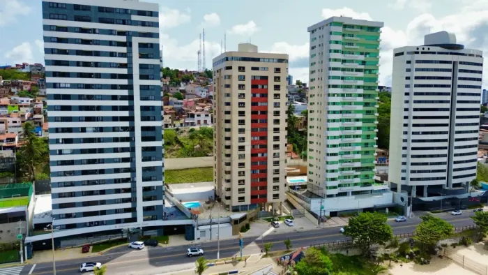 APARTAMENTO À VENDA EM AREIA PRETA | VISTA PARA O MAR
