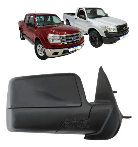 Retrovisor Ld Ford Ranger 2009 2010 2011 2012 Fixo Manual   Direito