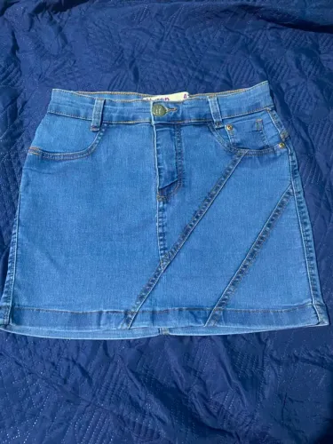 Saia jeans