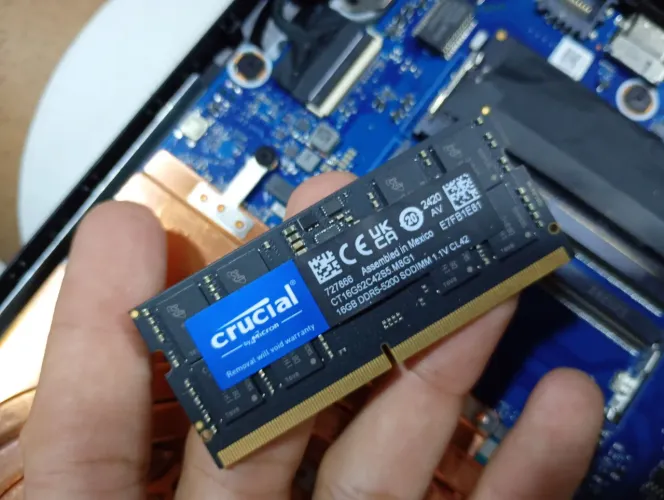 Memoria 16gb ddr5 crucial